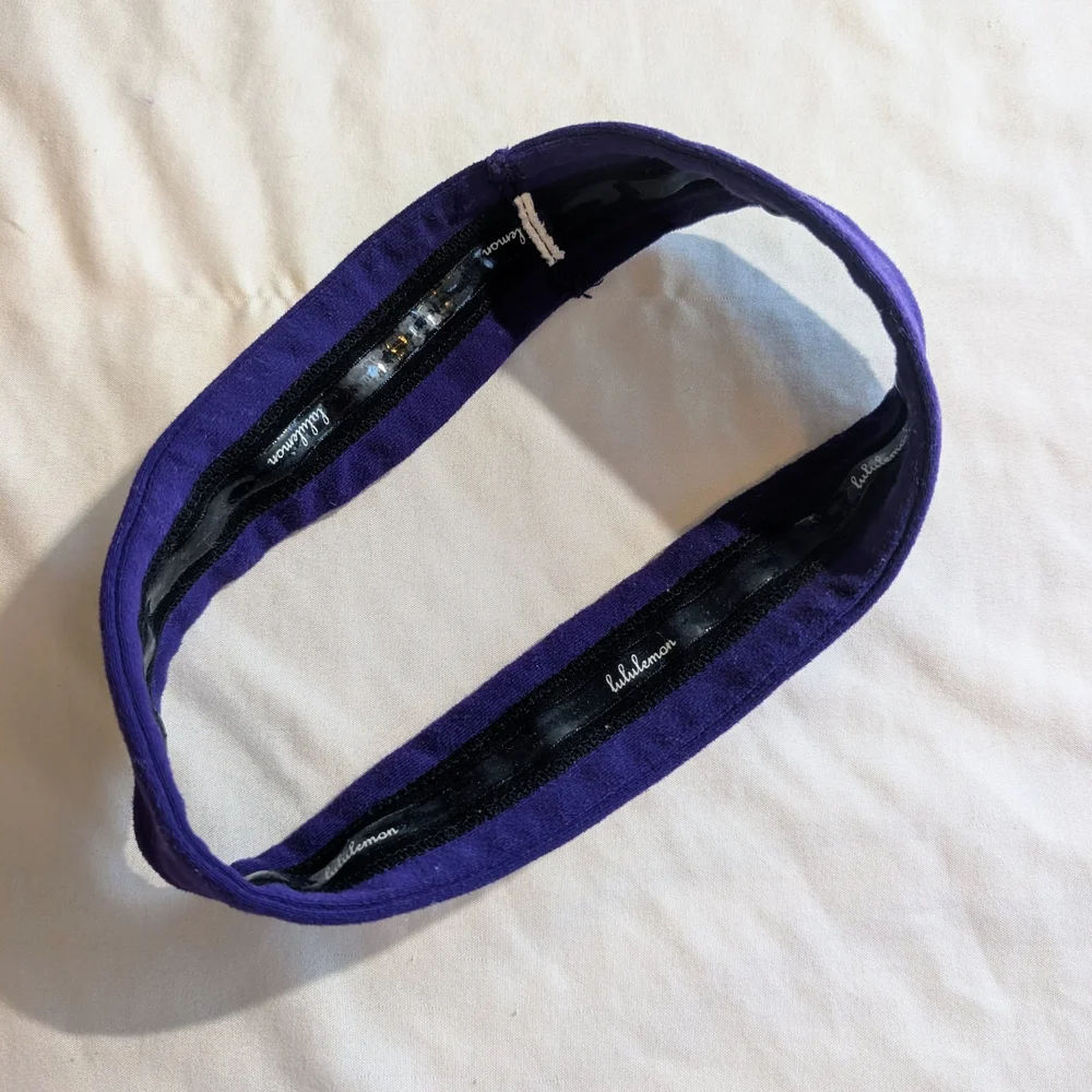 Lululemon Purple Logo Headband